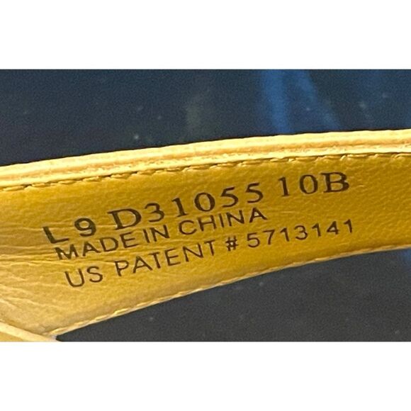 Cole Haan Nike Air Cognac Brown Smooth Leather Kitten Heel Mules Women’s SZ 10B - Picture 3 of 11